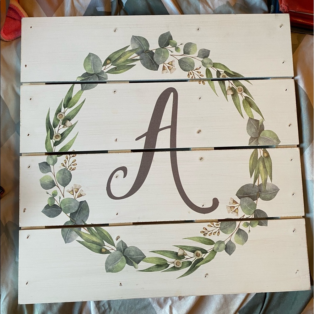 Home/room decor sign letter A